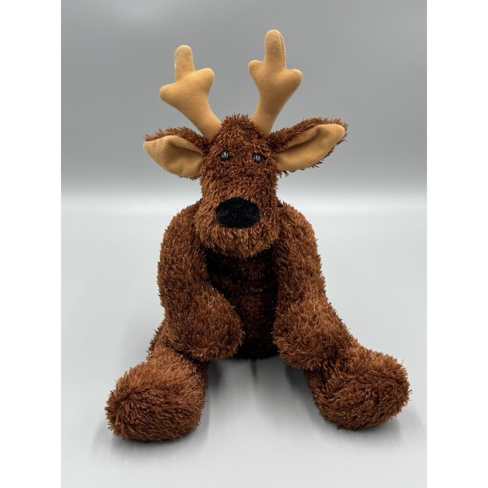 Hallmark Comet The Jingle Reindeer Plush 12 Inch Floppy Stuffed Animal